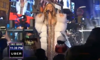 La cantante pop sale airosa de su actuación tras el desastre del año pasado