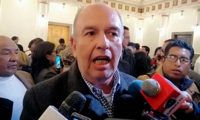 Foto / Archivo : El ministro de Gobierno, Arturo Murillo