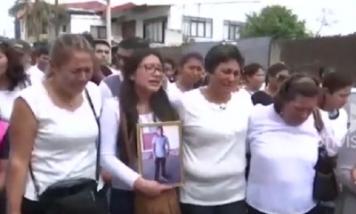 La familia exige justicia/Foto. Captura de pantalla