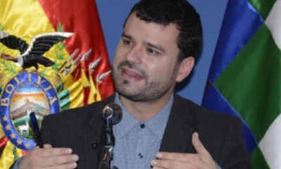 Manuel Canelas, ministro de Comunicación/Foto. ABI