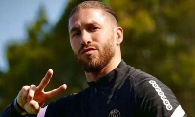 Sergio Ramos sigue sin debutar en el PSG. 