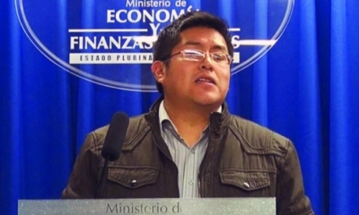 El viceministro de Presupuesto y Contabilidad Fiscal, Jaime Durán
