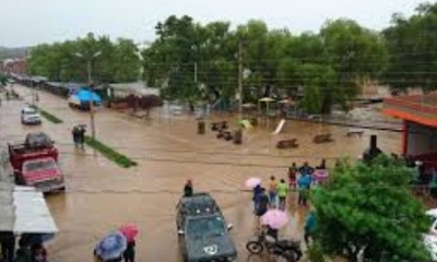 Las lluvias afectaron el municipio de Monteagudo/Foto. RRSS