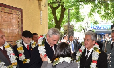 El vicepresidente Álvaro García Linera 