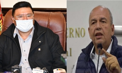 Sergio Choque y Arturo Murillo