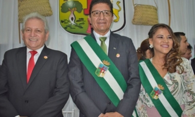 El presidente de la Asamblea Legislativa Departamental de Santa Cruz, Hugo Salmón