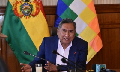 El canciller Rogelio Mayta 