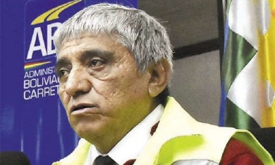 El ministro de Obras Públicas, Iván Arias