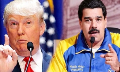 Donald Trump y Nicolás Maduro 