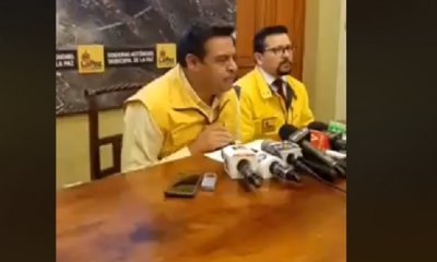 Luis Revilla, alcalde de La Paz/Foto. Captura de pantalla 