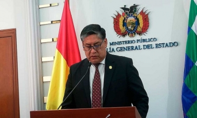 Lanchipa promete investigación minuciosa. Foto: ERBOL vía Iván Ramos.