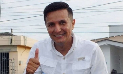 El concejal Bolívar Vera del municipio ecuatoriano de Durán 