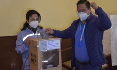 La jornada de votación se realiza en 4 departamentos/Foto. RRSS