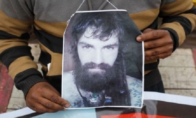 Santiago Maldonado desapareció el pasado 1 de agosto, durante el desalojo de un pueblo mapuche. / AP