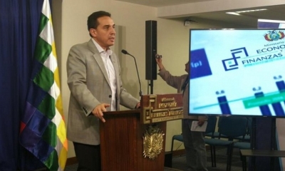 El ministro de Economía, Mario Guillén.