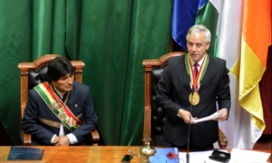 El vicepresidente destacó en la oportunidad que en la última década Bolivia recuperó todo lo que se perdió en la época neoliberal