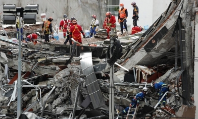 El último terremoto con más víctimas ocurrió en septiembre en México. Murieron más de 360 personas. (Efe)