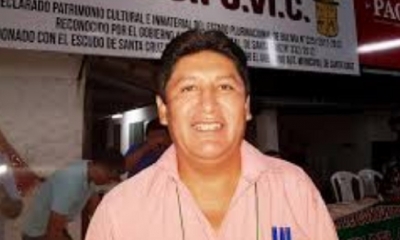 Nelson Canaviri, presidente del ASCOFOVICi/Foto. RRSS