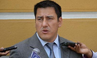 El Ministro de Defensa, Javier Zavaleta. | Foto de archivo | Agencias