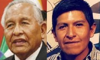 Víctor Hugo Cárdenas y su hijo/Foto. Kandire