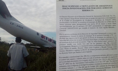 Los tripulantes aseguran que fue una banda quién provocó el siniestro/Foto. Kandire