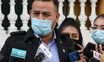 El diputado del Movimiento al Socialismo (MAS), Anyelo Céspedes