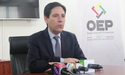 El presidente del Tribunal Supremo Electoral, Salvador Romero. | @abyayalatv