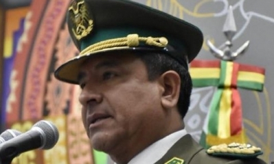  Yuri Calderón, Comandante nacional de la Policía/Foto. RRSS