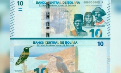 Los nuevos billetes empezaron a circular este martes. Foto: BCB