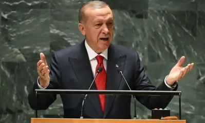 El presidente de Turquía, el islamista conservador Recep Tayyip Erdogan