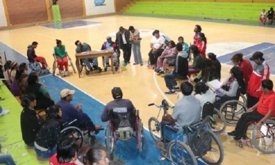 La Paz ya inició con el pago del bono/Foto. RRSS