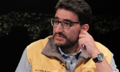 Álvaro Blondel candidato a la Alcaldía de La Paz por Sol.bo/Foto. RRSS