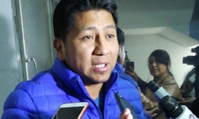 Leopoldo Chui, candidato a la vicepresidencia por PAN-BOL/Foto. RRSS