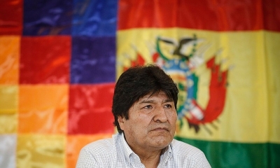 El expresidente de Bolivia, Evo Morales, durante un ampliado nacional del Movimiento Al Socialismo.
