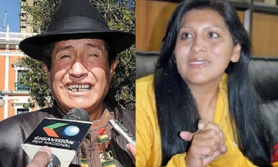 Rafael Quispe y Soledad Chapetón/Foto. Kandire