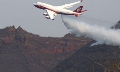 Algunas zonas continúan con los incendios/Foto. ED
