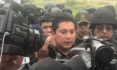 Viceministro de Régimen Interior y Policía, José Luis Quiroga, encargado del operativo. 