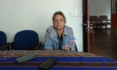 La presidenta de la APDHB, Amparo Carvajal. Foto: ANF