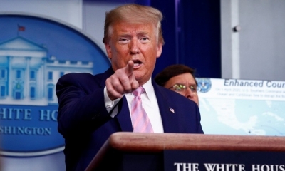 El presidente Donald Trump