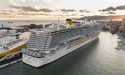 Los pasajeros del Costa Smeralda no podrán descender hasta descartar que la mujer china no tiene el coronavirus. | Fuente: Costa Crociere