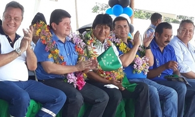 Presidente Evo Morales.