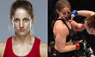 Sarah Moras terminó con la cara desfigurada después de la derrota ante Lucie Pudilova en el evento de MMA que se llevó a cabo en Austin