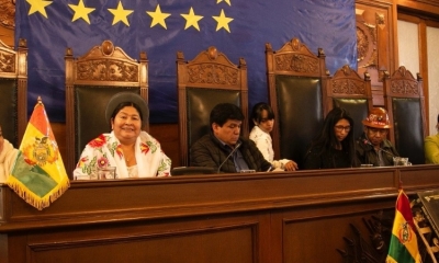 Los senadores declararon cuarto intermedio hasta las 19:00 pm/Foto. RRSS