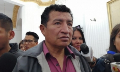 Presidente de la Cámara de diputados, Víctor Borda.
