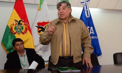 El presidente de la ANF, Freddy Cortez.
