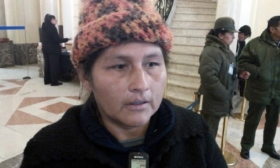 Diputada Juana Quispe fue jefe de bancada del MAS.