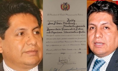 Ruddy Flores, fue cuestionado por su nombramiento en la Cancillería/Foto. Producción Kandire