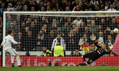 En el tiempo agregado, un penal de Cristiano le dio el pase a los merengues, pese a perder 1-3 con la Juventus. Foto: Internet