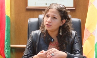 Ministra de Salud, Ariana Campero