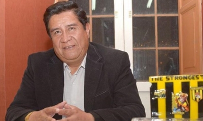 César Salinas, nuevo presidente de la Federación Boliviana de Fútbol (FBF). Foto: Internet